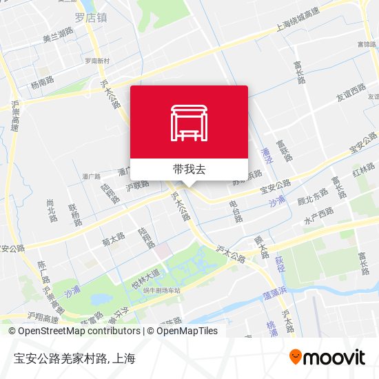 宝安公路羌家村路地图