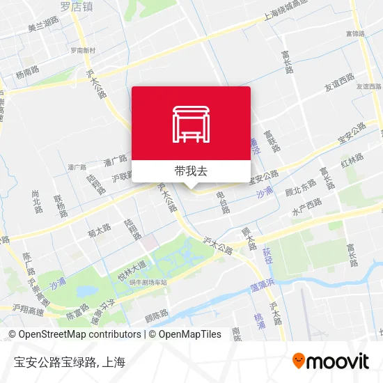 宝安公路宝绿路地图