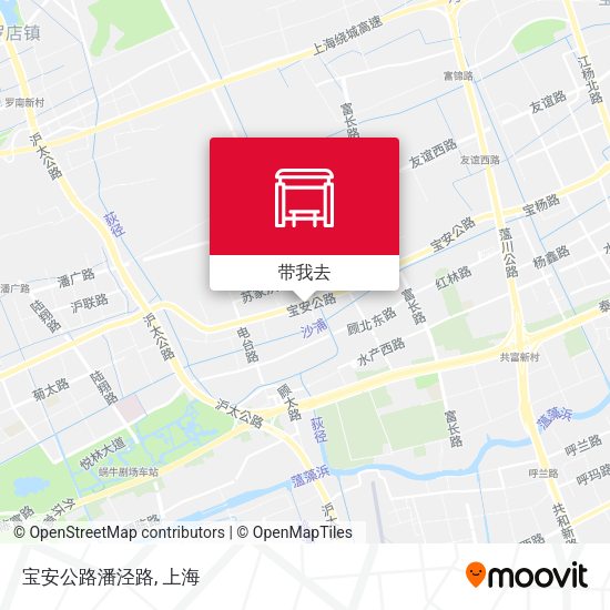 宝安公路潘泾路地图