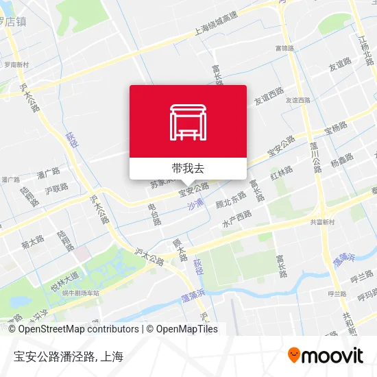 宝安公路潘泾路地图