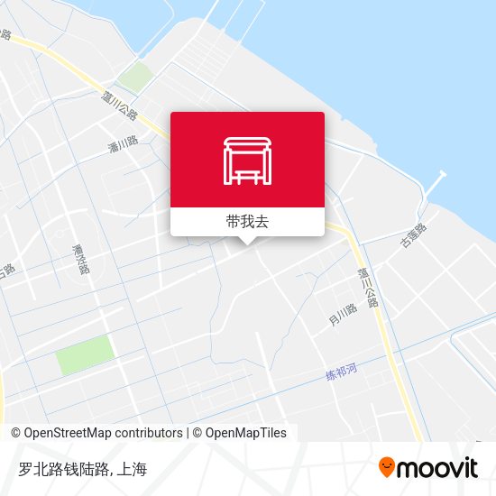 罗北路钱陆路地图