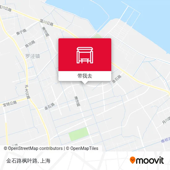金石路枫叶路地图