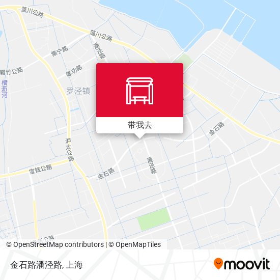 金石路潘泾路地图