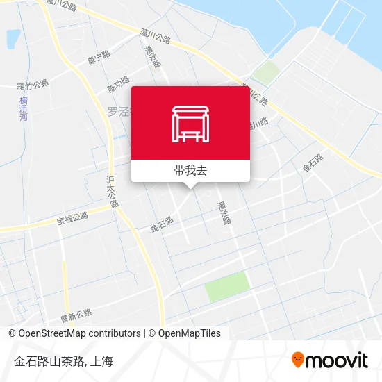 金石路山茶路地图