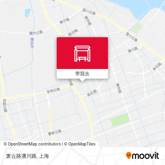 萧云路潘川路地图