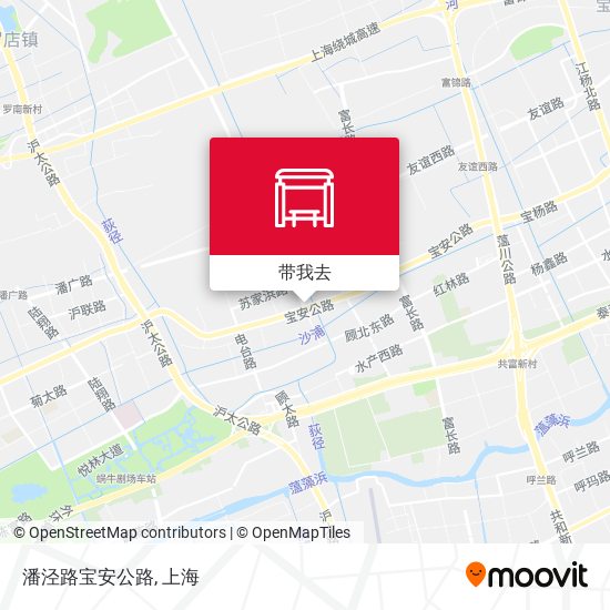 潘泾路宝安公路地图