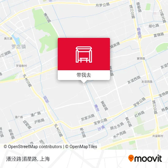 潘泾路湄星路地图