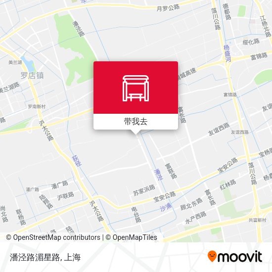 潘泾路湄星路地图