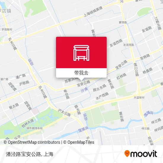 潘泾路宝安公路地图