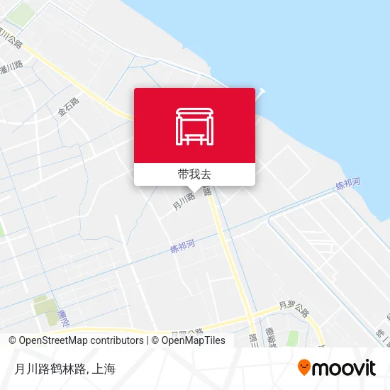 月川路鹤林路地图
