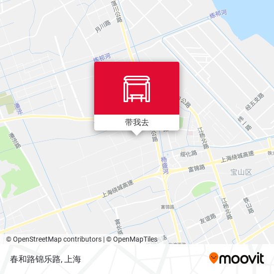 春和路锦乐路地图