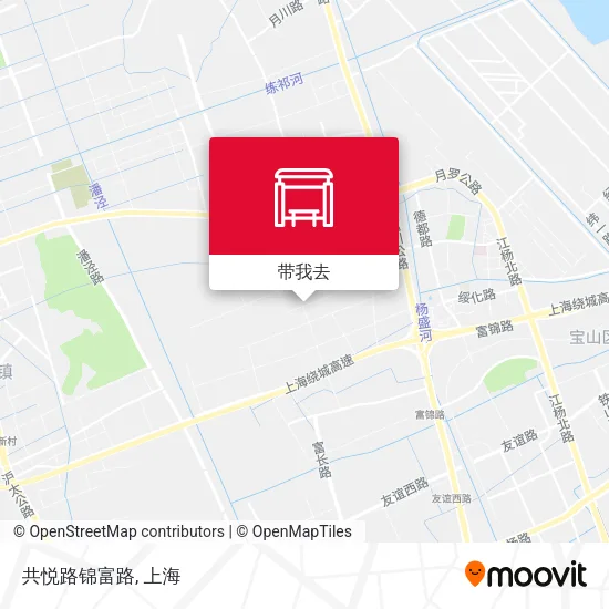 共悦路锦富路地图