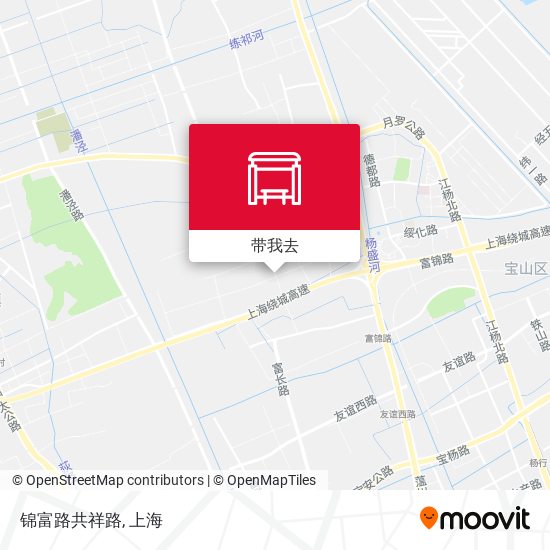锦富路共祥路地图