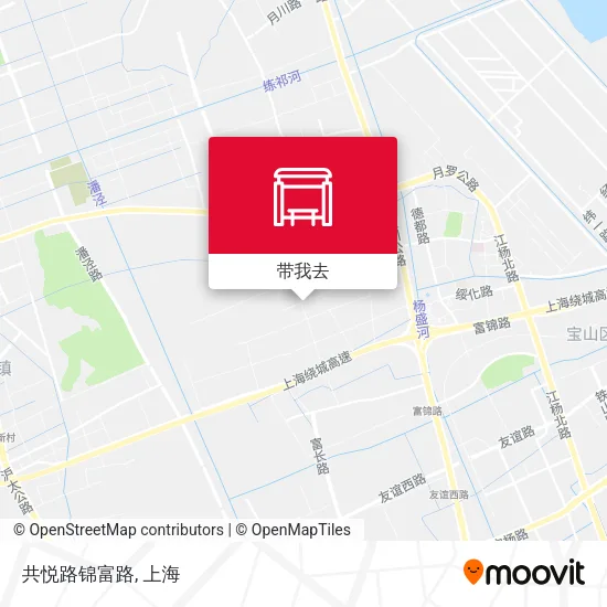 共悦路锦富路地图