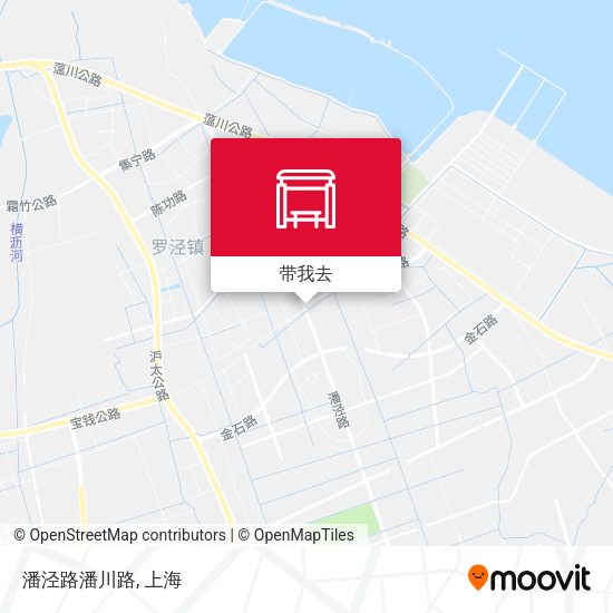 潘泾路潘川路地图