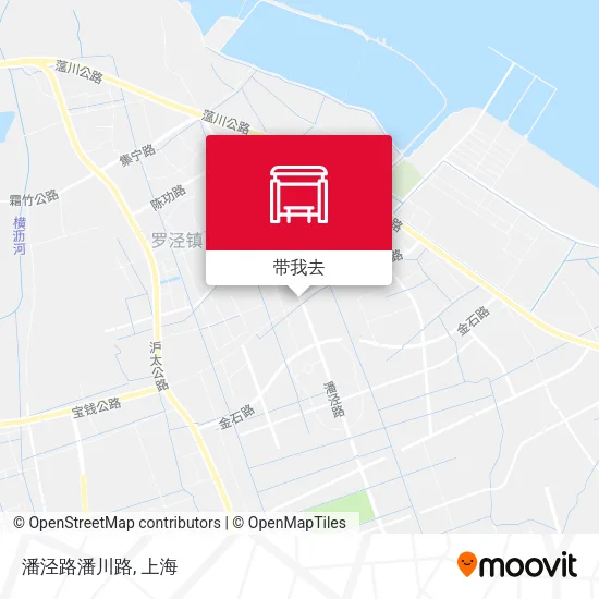 潘泾路潘川路地图