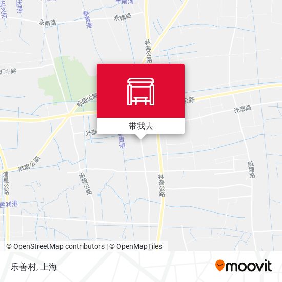 乐善村地图