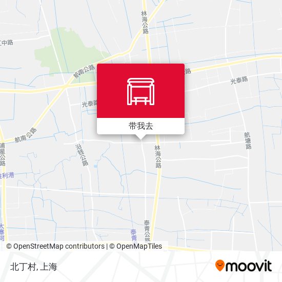 北丁村地图