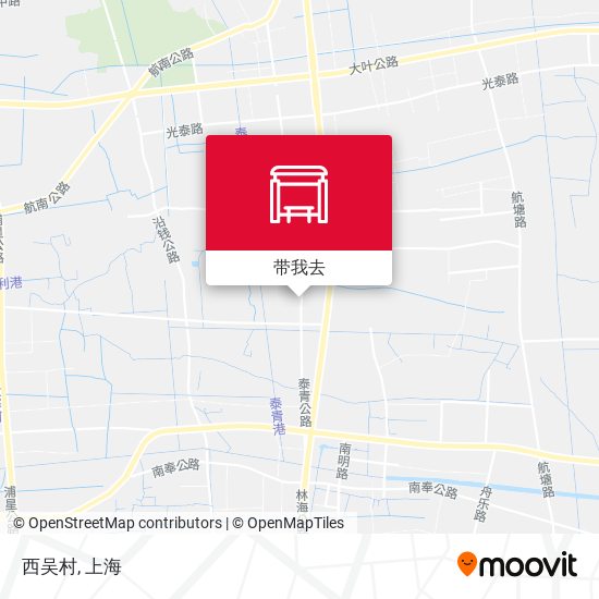 西吴村地图