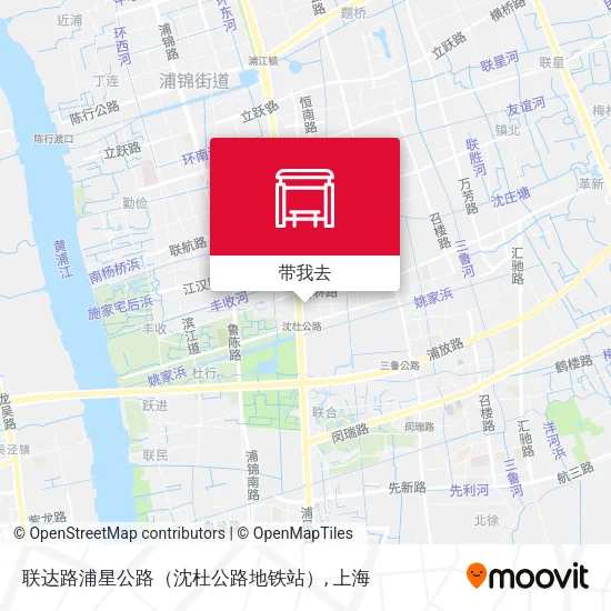 联达路浦星公路（沈杜公路地铁站）地图