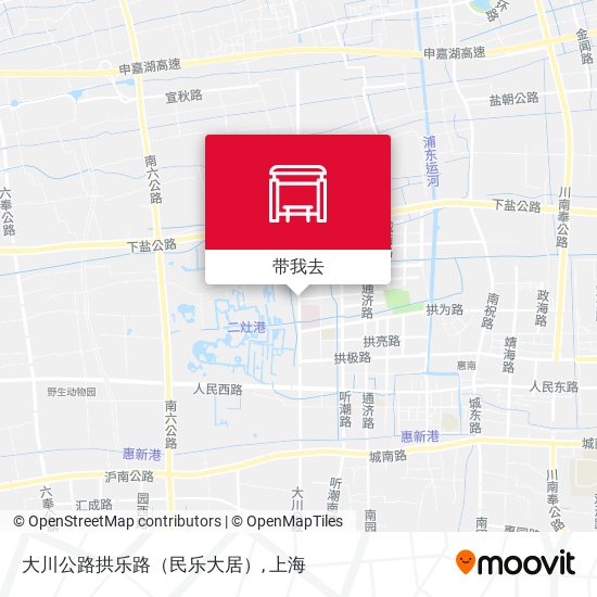 大川公路拱乐路（民乐大居）地图