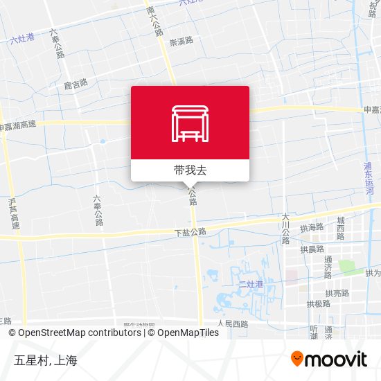 五星村地图