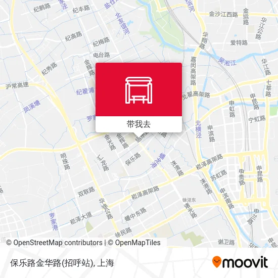保乐路金华路(招呼站)地图