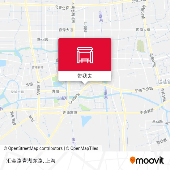 汇金路青湖东路地图