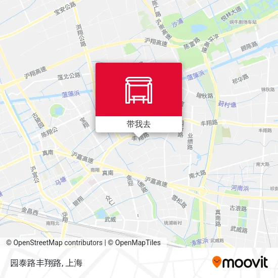 园泰路丰翔路地图