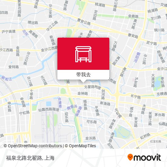 福泉北路北翟路地图