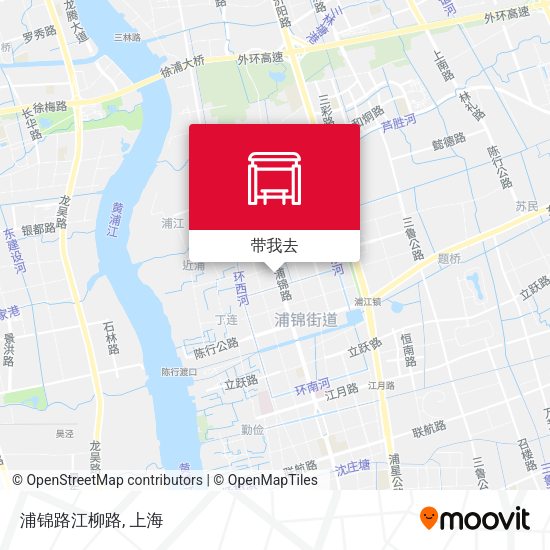 浦锦路江柳路地图
