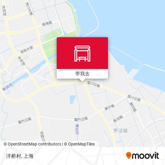洋桥村地图