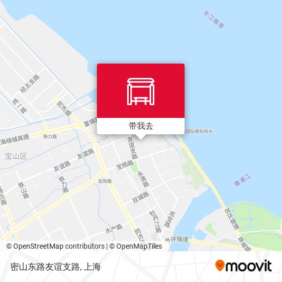 密山东路友谊支路地图