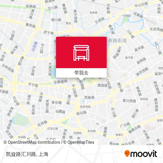 凯旋路汇川路地图