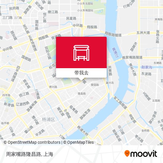 周家嘴路隆昌路地图