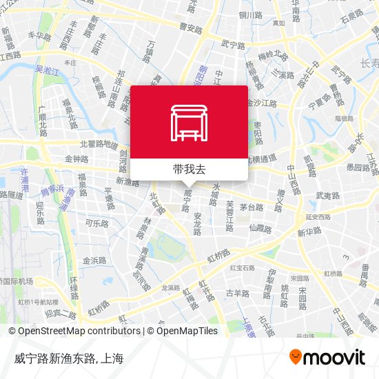 威宁路新渔东路地图