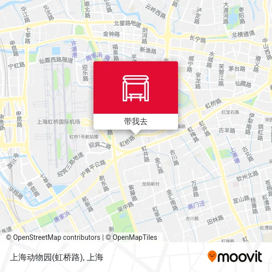 上海动物园(虹桥路)地图