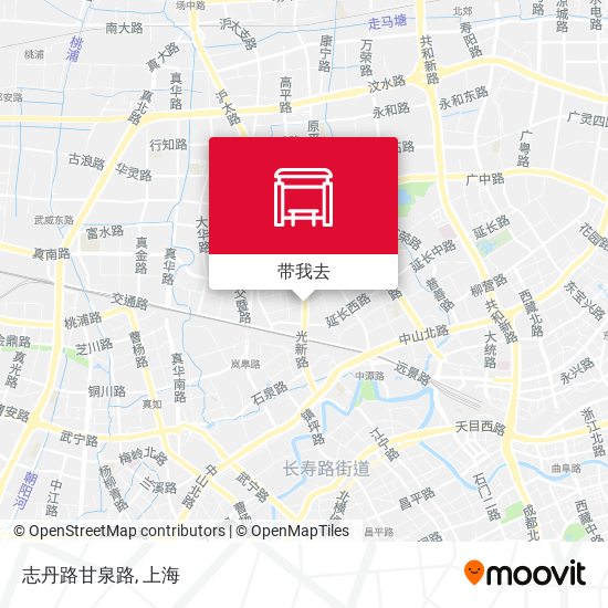 志丹路甘泉路地图