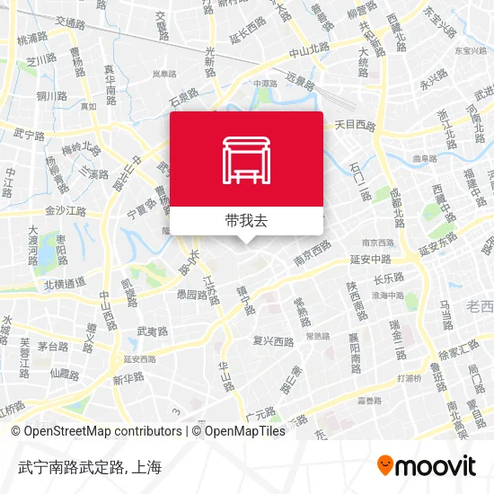武宁南路武定路地图