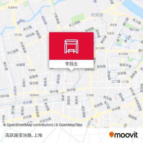 高跃路安汾路地图