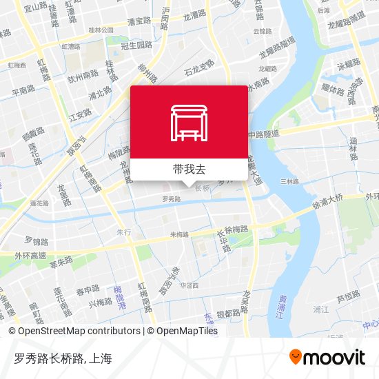 罗秀路长桥路地图