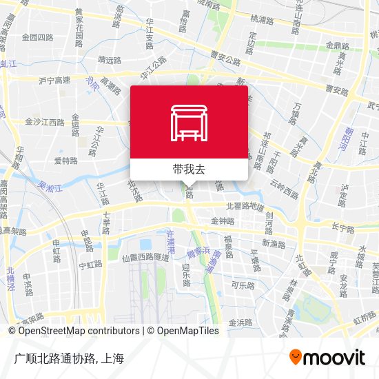 广顺北路通协路地图