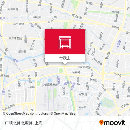 广顺北路北翟路地图