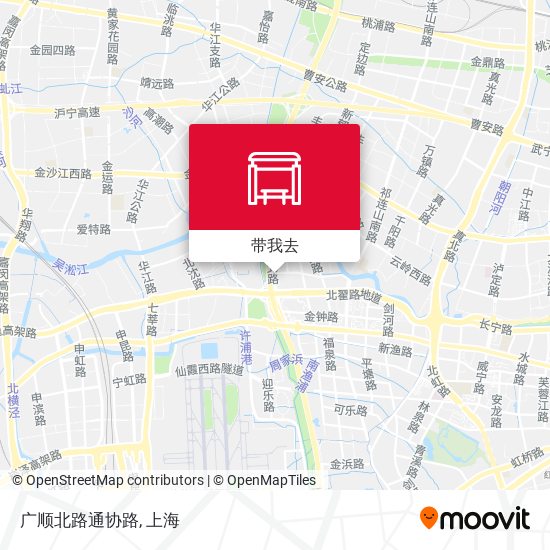 广顺北路通协路地图