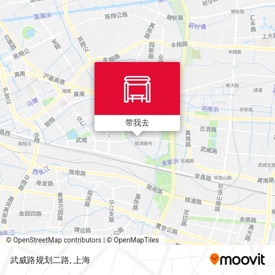 武威路规划二路地图