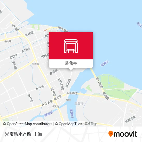 淞宝路水产路地图