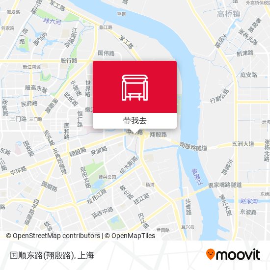 国顺东路(翔殷路)地图