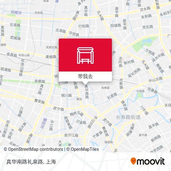 真华南路礼泉路地图