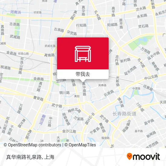 真华南路礼泉路地图