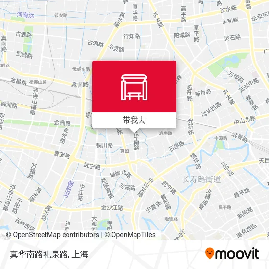 真华南路礼泉路地图